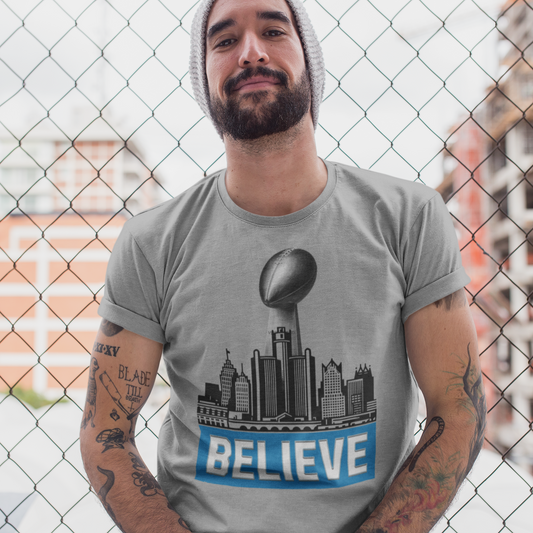 Detroit Believe Tee – Front Print