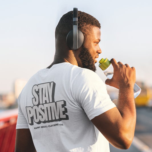 Stay Positive - Unisex Pocket Tee